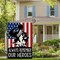 4th of July Decoration Memorial Day Patriotic Garden Flag, Veteran Independence Day Yard Outdoor Decoration 12x18 Inch Double Sided